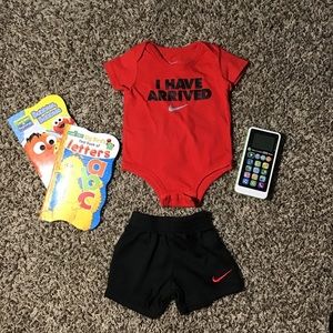 Nike basketball short set